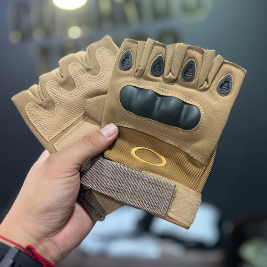 Guantes Tacticos-O Cortos Ligeros, resistentes y perfectos para acción rápida.
