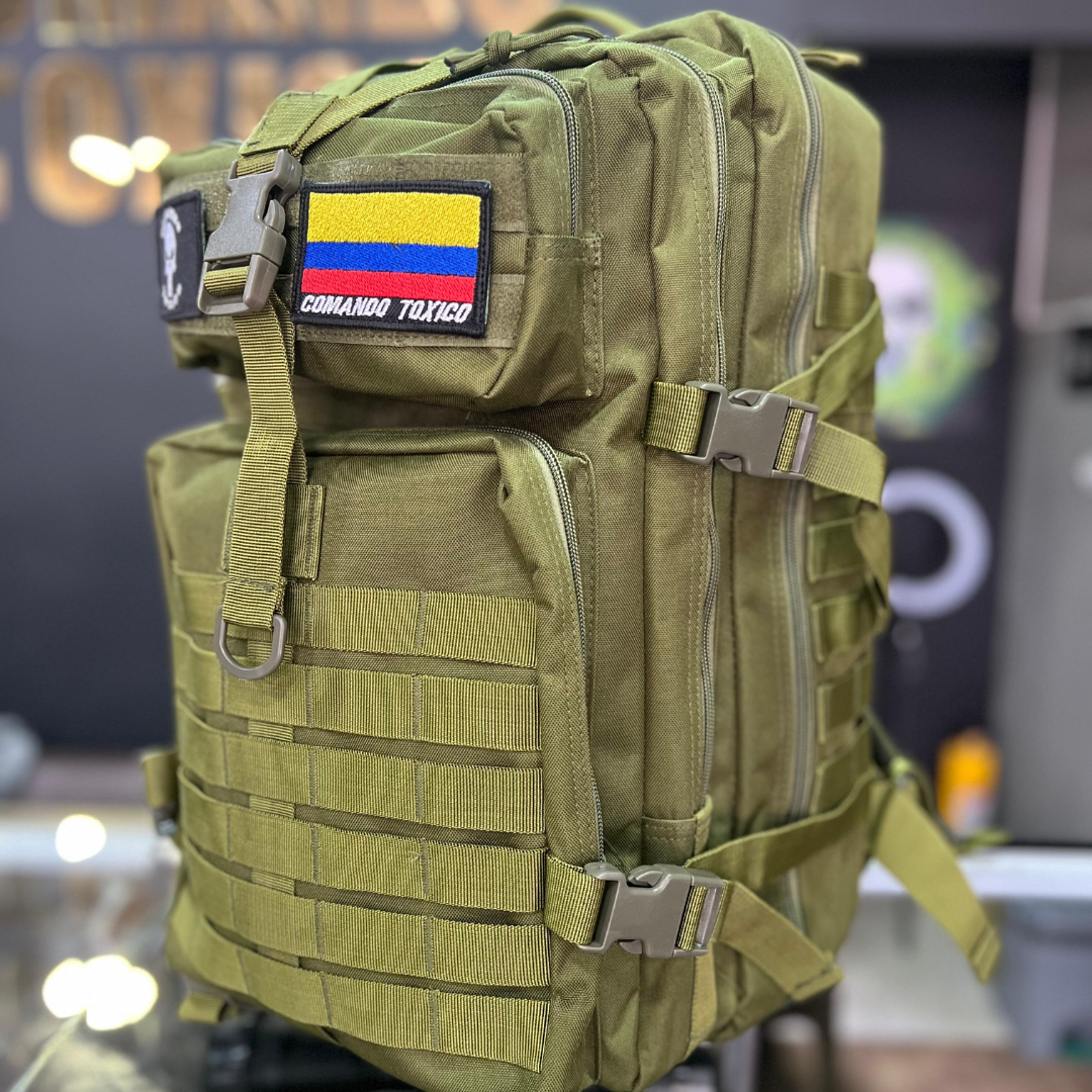 Bolso Táctico 464 de 60 litros-Amplio, resistente y diseñado para acompañarte en las aventuras más exigentes.