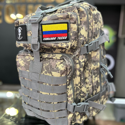 Bolso Táctico 464 de 60 litros-Amplio, resistente y diseñado para acompañarte en las aventuras más exigentes.