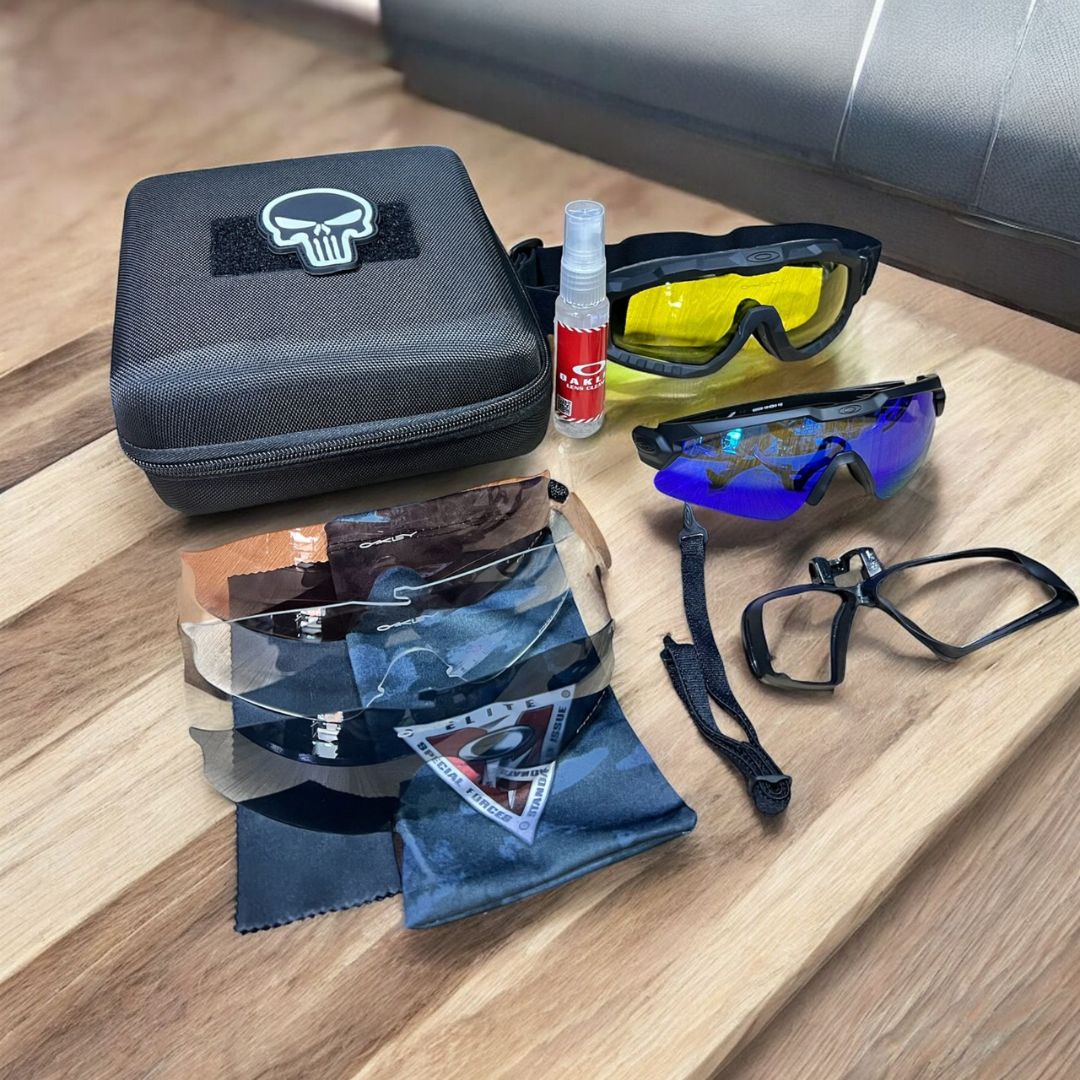 Gafa Alpha Halo: Visión táctica, protección total 2x1 + Tarjeta Navaja De Obsequio