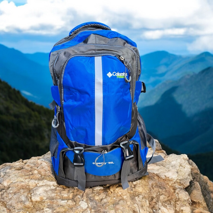 Bolso Camping Impermeable 50L-Listo para acompañarte en cada aventura.