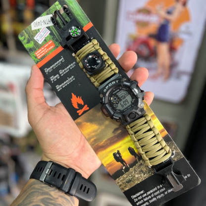 Reloj táctico sport-Resistente, moderno y diseñado para acompañarte en cada aventura.