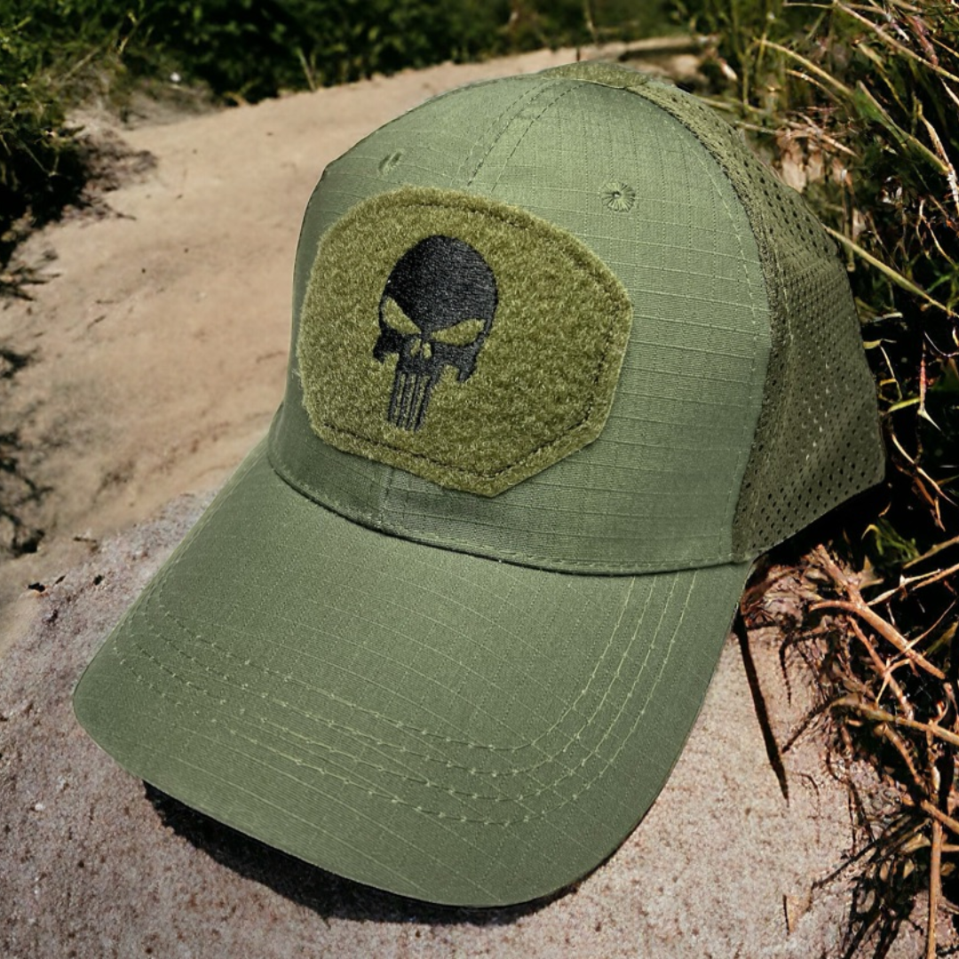 Gorras punisher-Actitud, carácter y diseño táctico en una sola pieza.