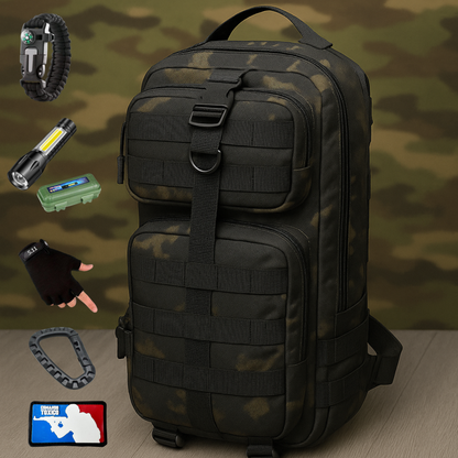 Máxima capacidad Resistencia total Bolso táctico 3p de 36 litros+ 5 Productos Incluidos ¡Solo x Hoy!